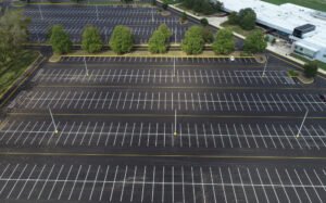 Cumming GA Parking Lot Striping Line Paining