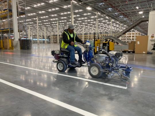 OSHA-Compliant Floor Markings in Norcross